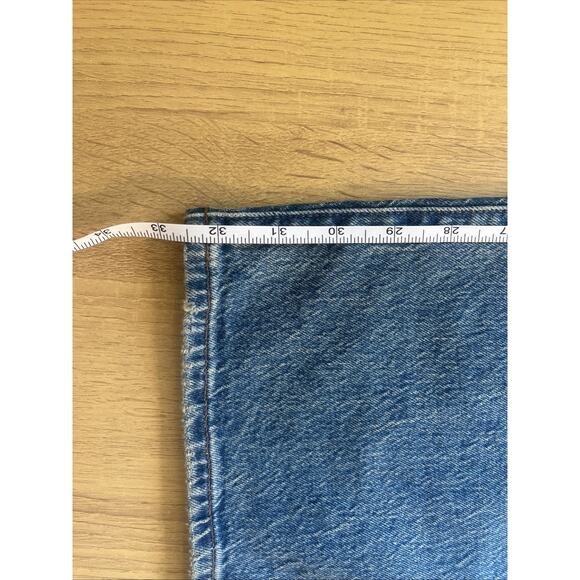 NWT Madewell Perfect Vintage Wide-Leg Jean Womens Size 23 Tall Medium Wash Basic - Picture 5 of 9